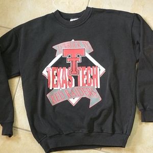 Unisex Vintage Texas Tech Red Raider sweatshirt